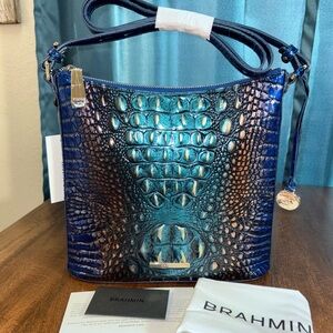 Brahmin NWT Katie - Fortune Ombré - HTF, RARE - SHIMMERS